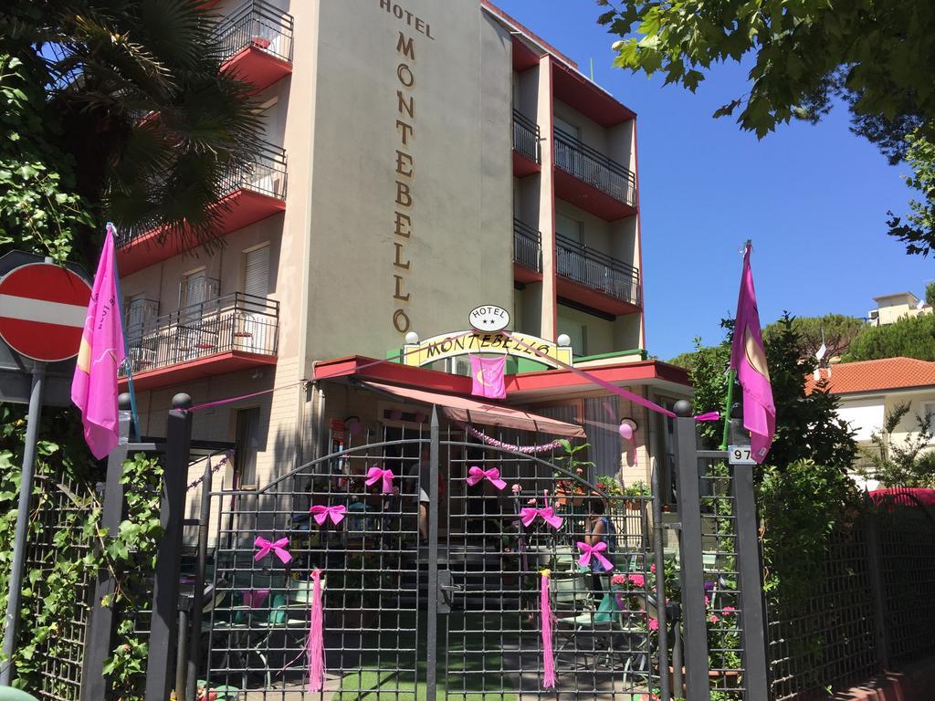 Hotel Montebello リッチョーネ エクステリア 写真
